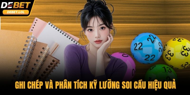 Ghi chép và phân tích kỹ lưỡng soi cầu hiệu quả